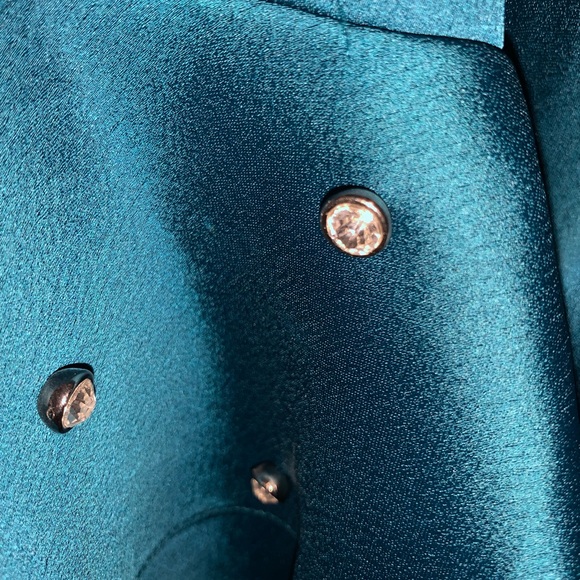 Teal dress size M by MSK - Picture 3 of 5